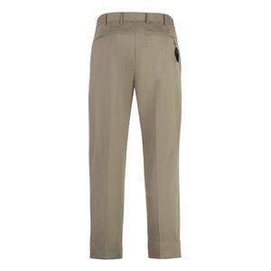 PT01 Men's Tailored Fit Dress Pants Men Beige